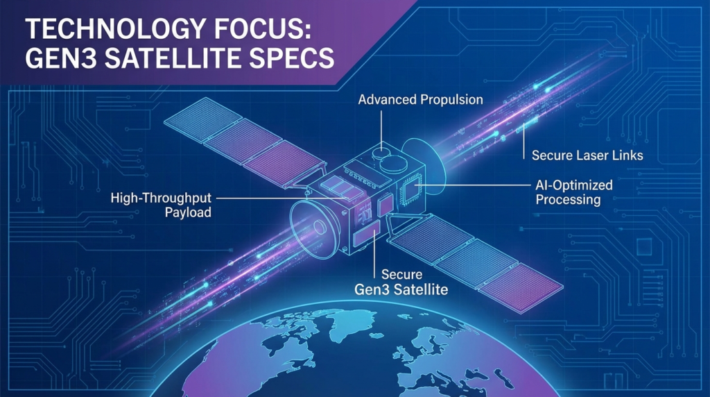 Gen3 satellite specs