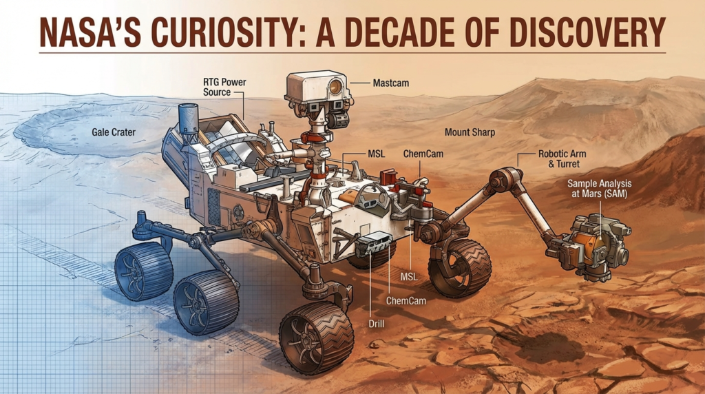 NASA’s Curiosity rover