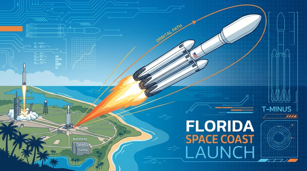 Florida rocket launch