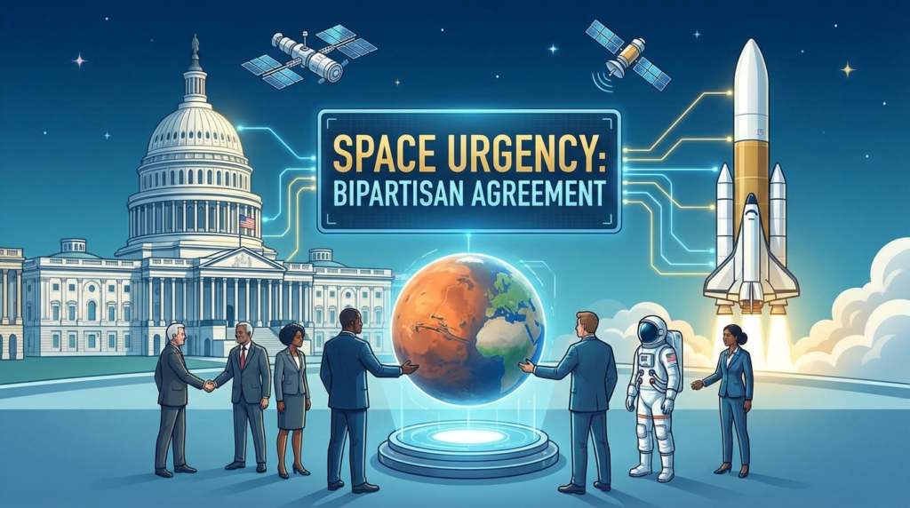 Washington agrees on space urgency