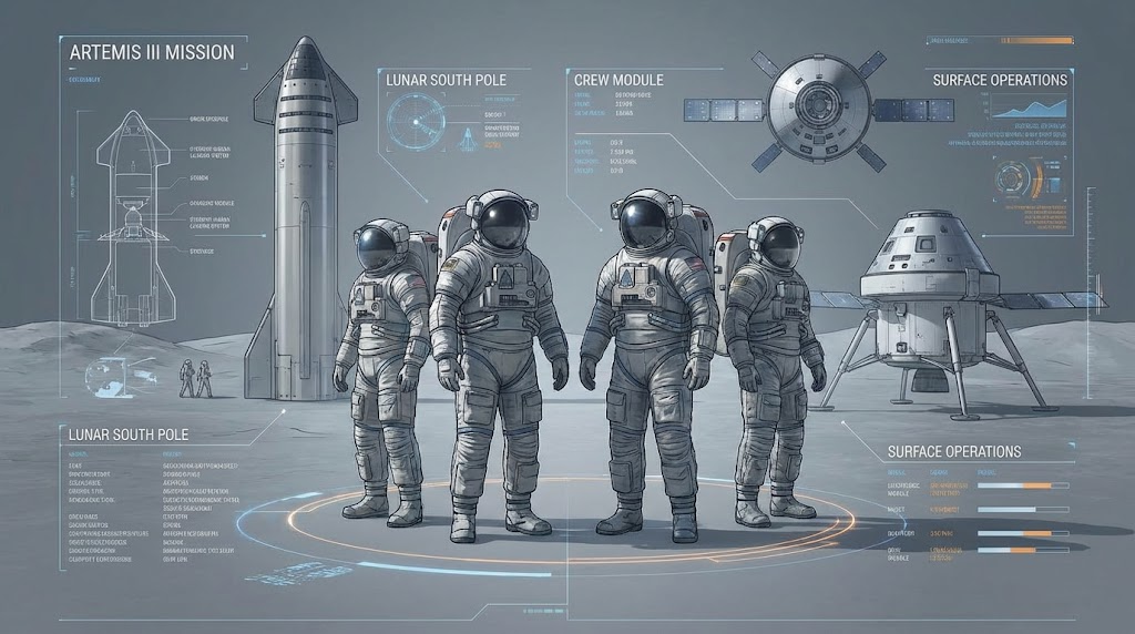 Artemis III crew