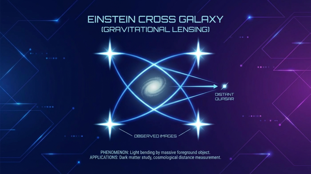 Einstein Cross Galaxy
