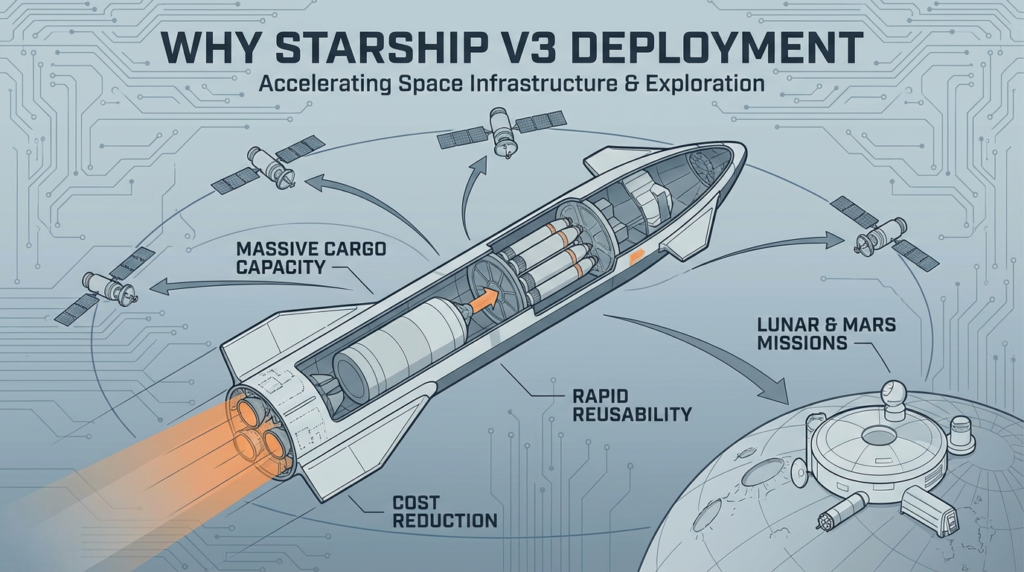 Why Starship V3 deployment