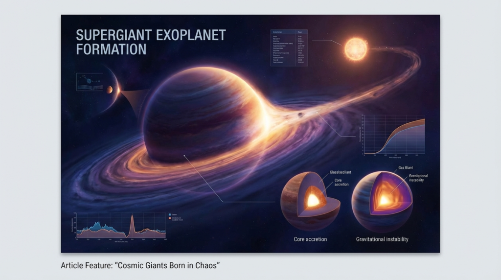 supergiant exoplanet formation