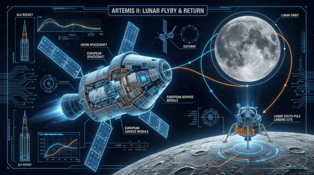 Artemis 2 moon landing
