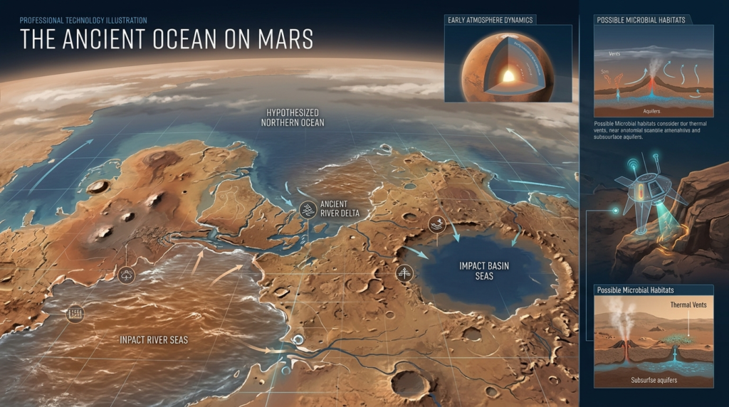 ancient ocean on Mars