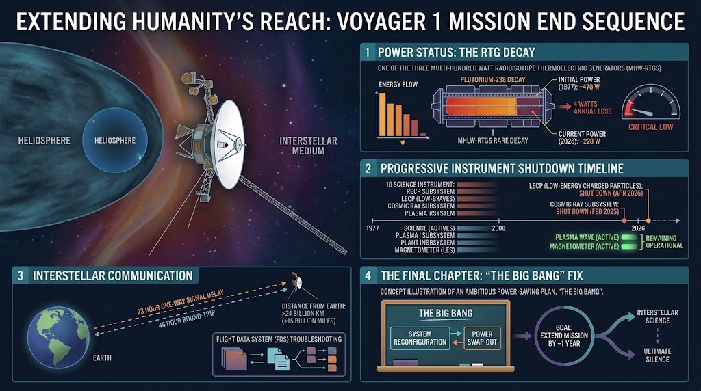 NASA Voyager 1 shutdown
