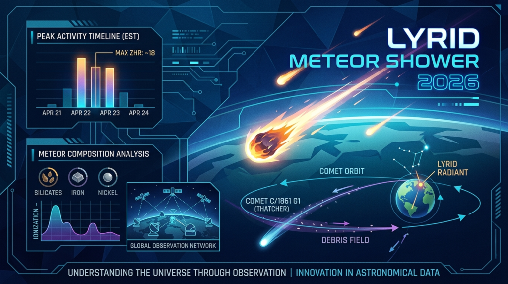 Lyrid meteor shower 2026