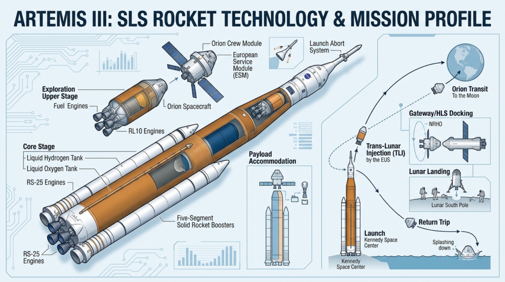 Artemis 3 SLS rocket