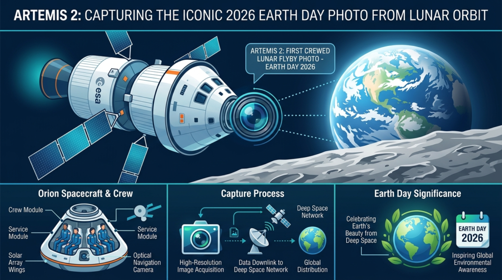 Artemis 2 Earth Day photo 2026