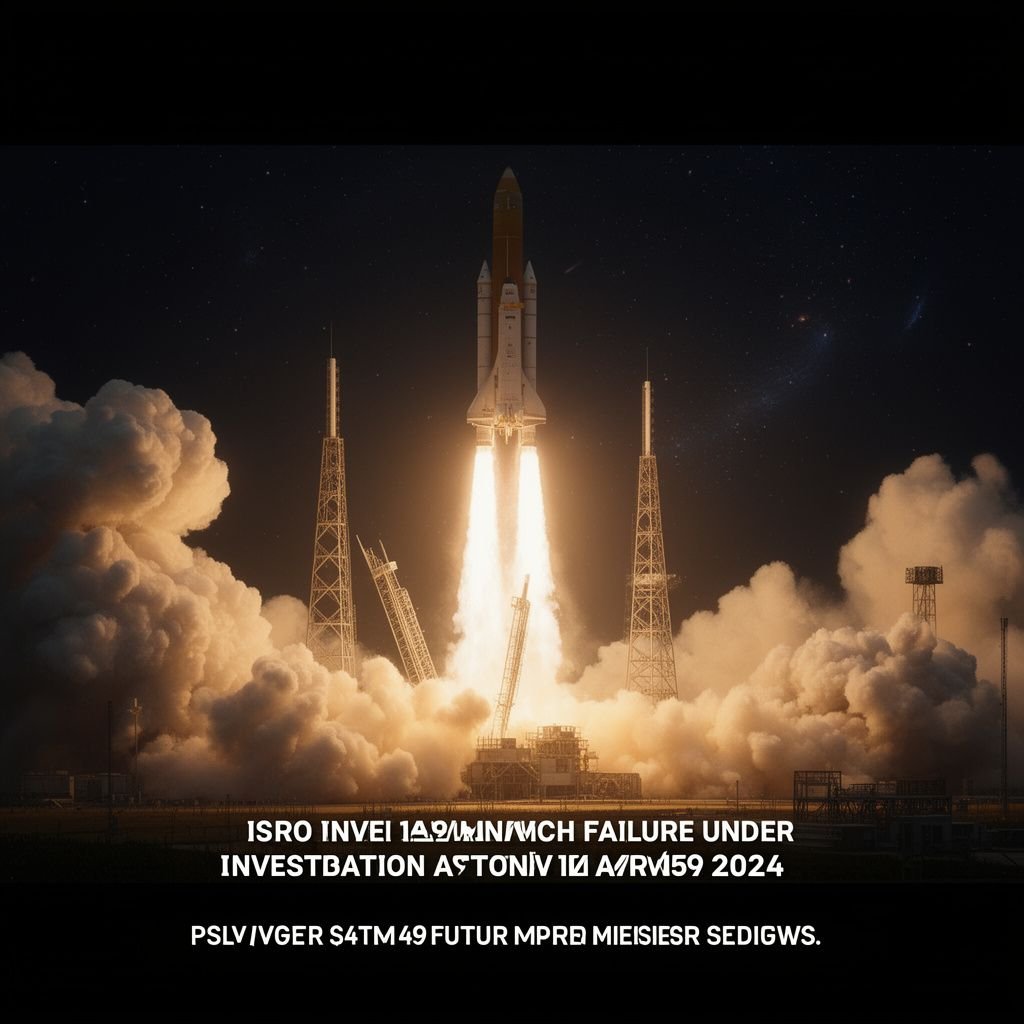 PSLV-C59 Satellite Launch Failure Under Investigation After Upper Stage Anomaly