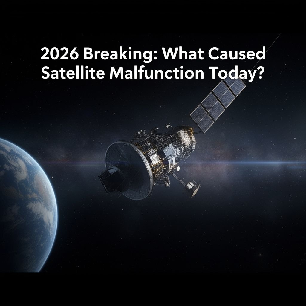 2026 Breaking: What Caused Satellite Malfunction Today?