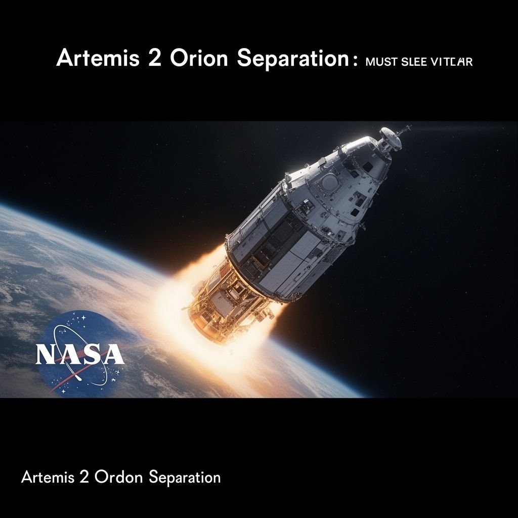Analyzing Nasa’s Artemis 2 Orion Separation: A Must-see Moment [2024]