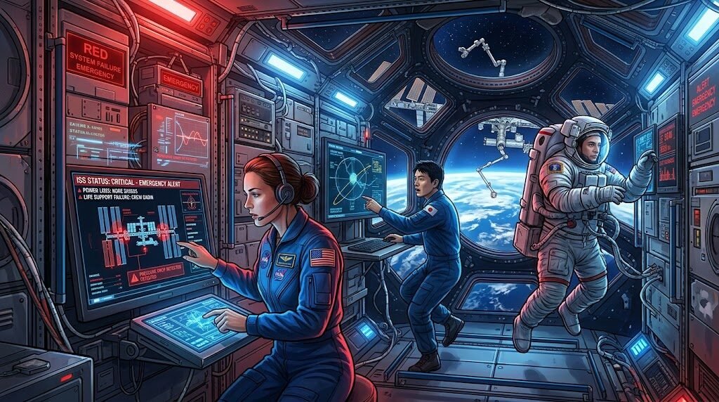 ISS Emergency 2026: Complete Guide to Space Station Safety — illustration for International Space Station emergency