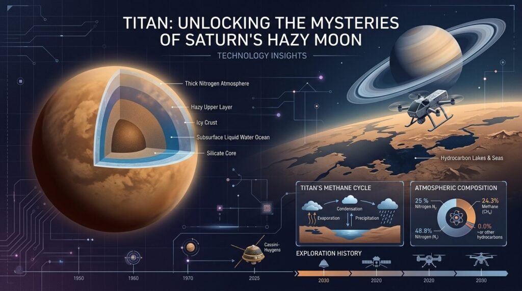 Titan in 2026: Humanity's Next Giant Leap Beyond Mars? — illustration for Saturn moon Titan