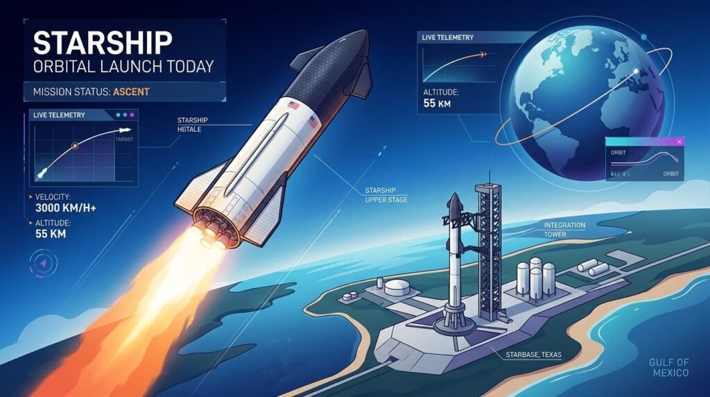 SpaceX Starship Launch 2026: Complete Deep Dive — illustration for SpaceX Starship launch today