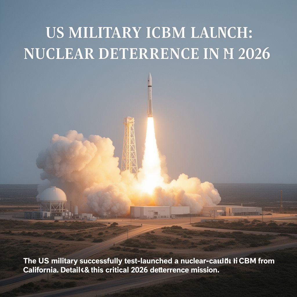 US Military ICBM Launch: Nuclear Deterrence in 2026
