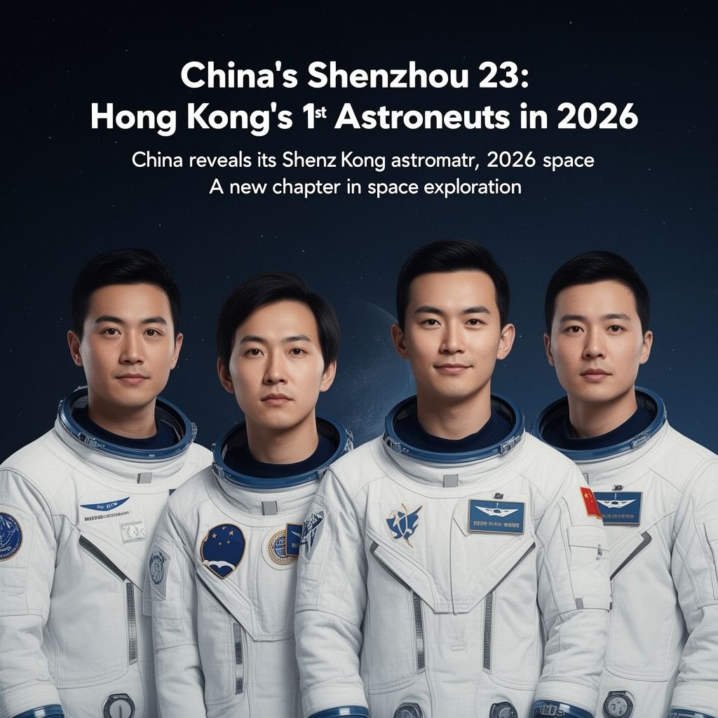 China’s Shenzhou 23: Hong Kong’s 1st Astronaut in 2026