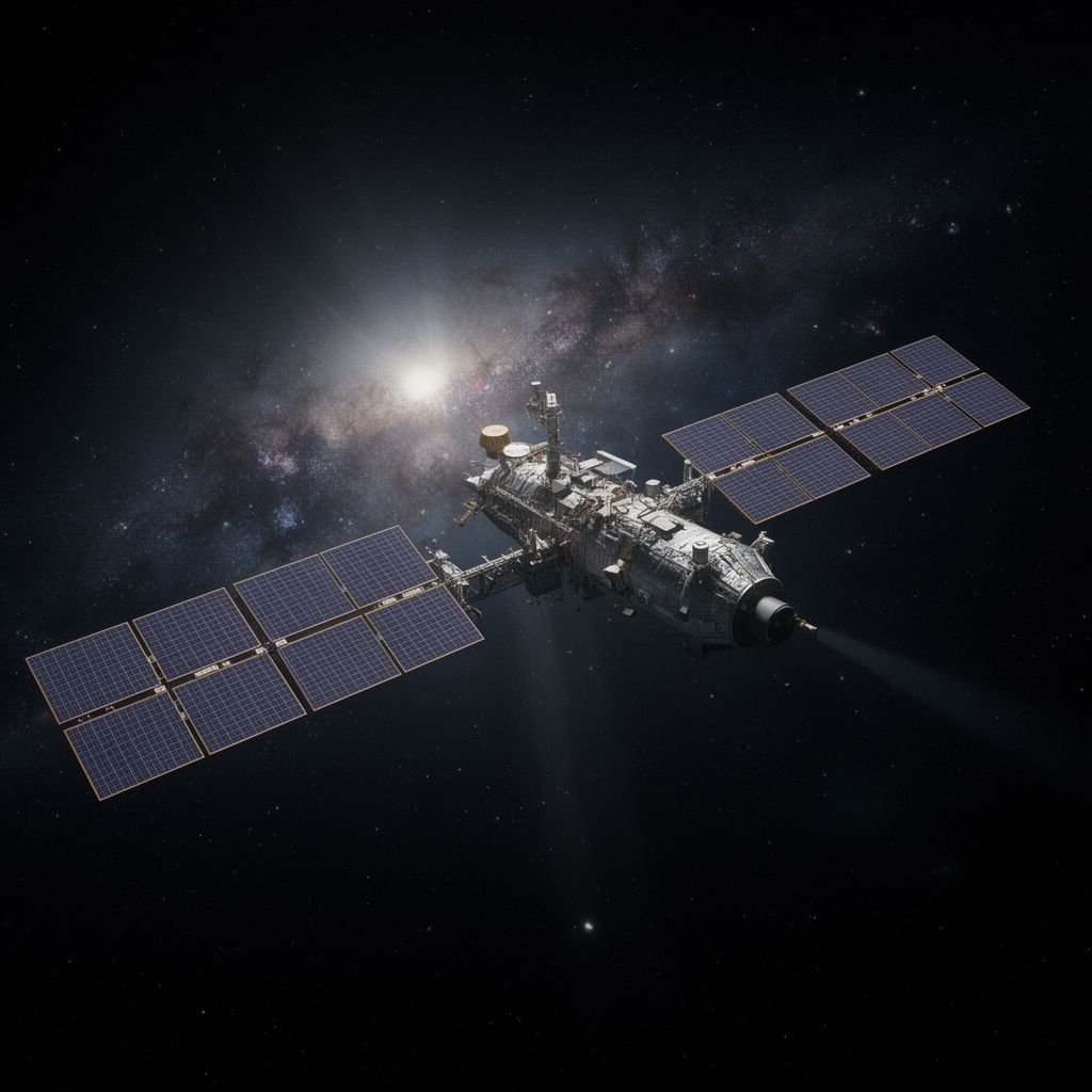 GPS satellite malfunction today