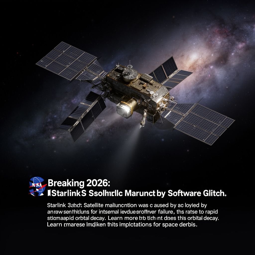Breaking 2026: Starlink Satellite Malfunction Caused by Software Glitch