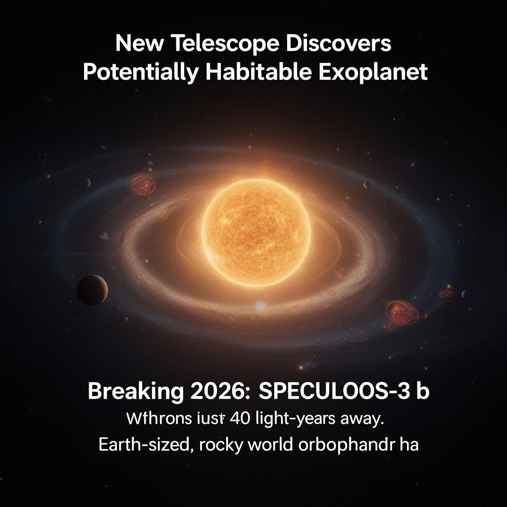Breaking 2026: New Telescope Discovers Potentially Habitable Exoplanet