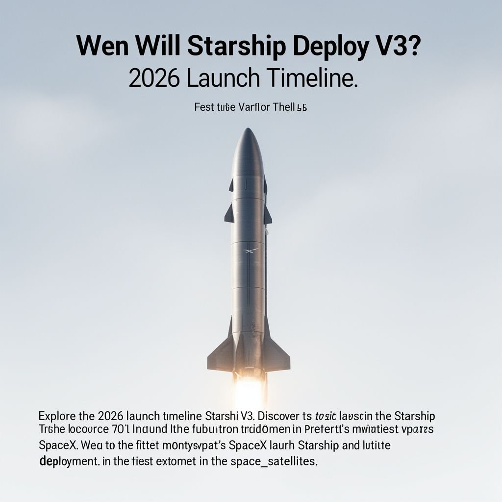 When Will Starship Deploy V3? 2026 Launch Timeline