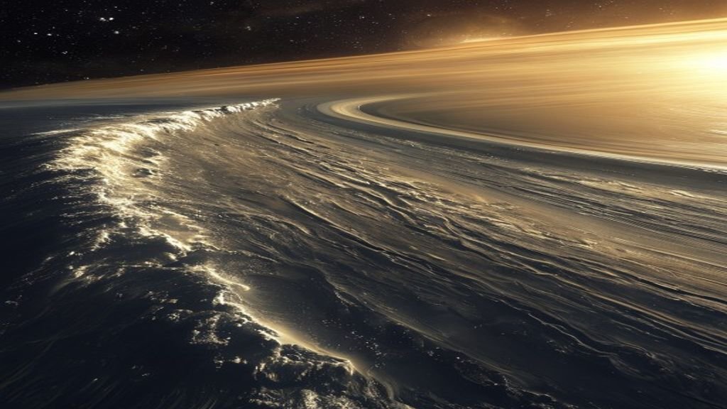 Titan’s Oily Waves: Understanding Saturn Moon’s Slow-motion Seas