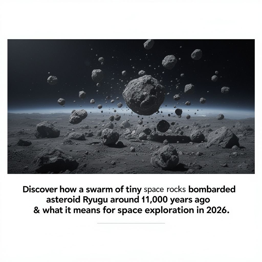 Swarm Strike: Tiny Rocks Bombarded Ryugu Asteroid in 2026