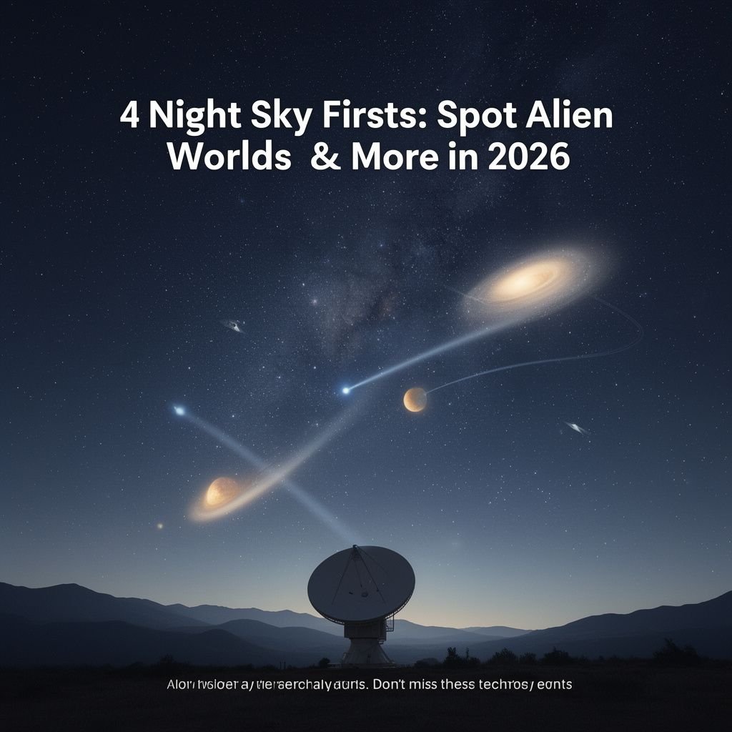 4 Night Sky Firsts: Spot Alien Worlds & More in 2026