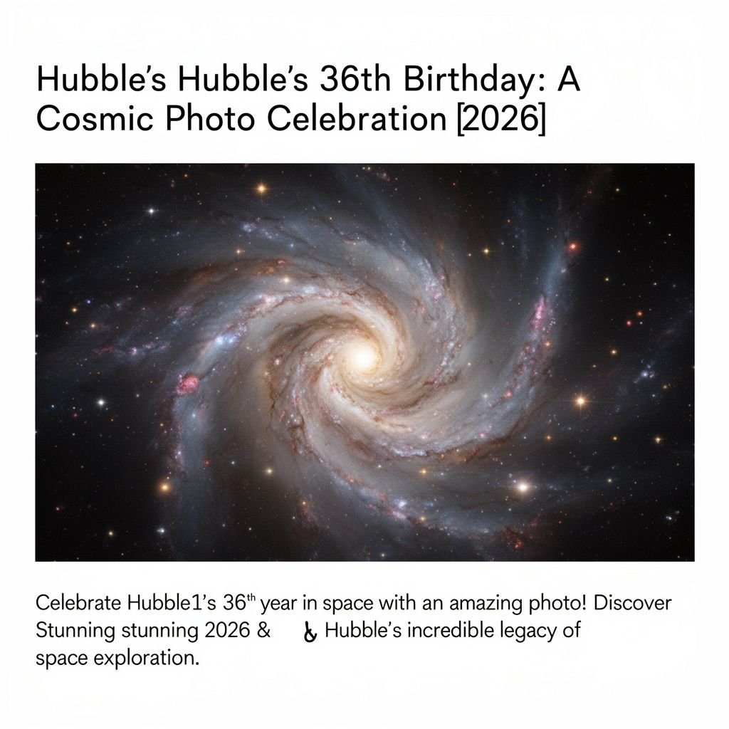 Hubble’s 36th Birthday: A Cosmic Photo Celebration [2026]