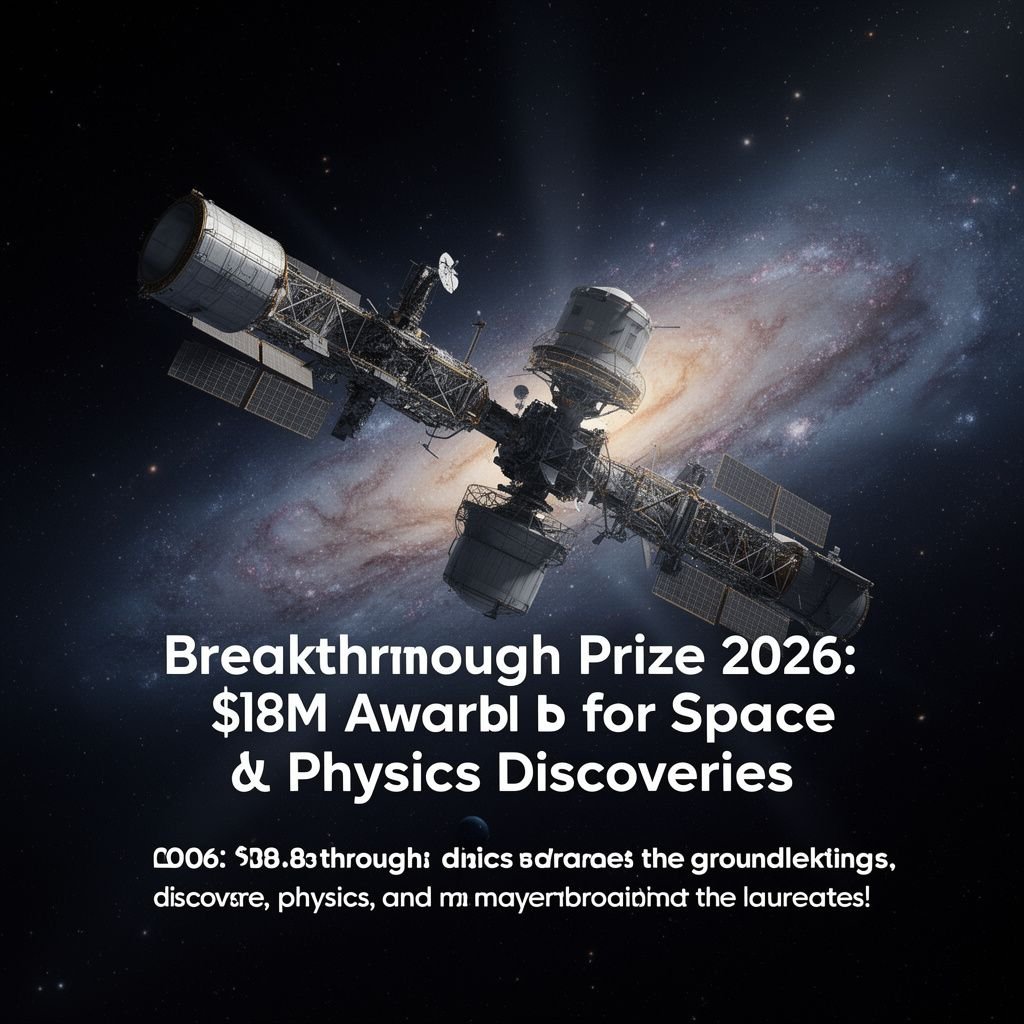 Breakthrough Prize 2026: $18M Awarded for Space & Physics Discoveries