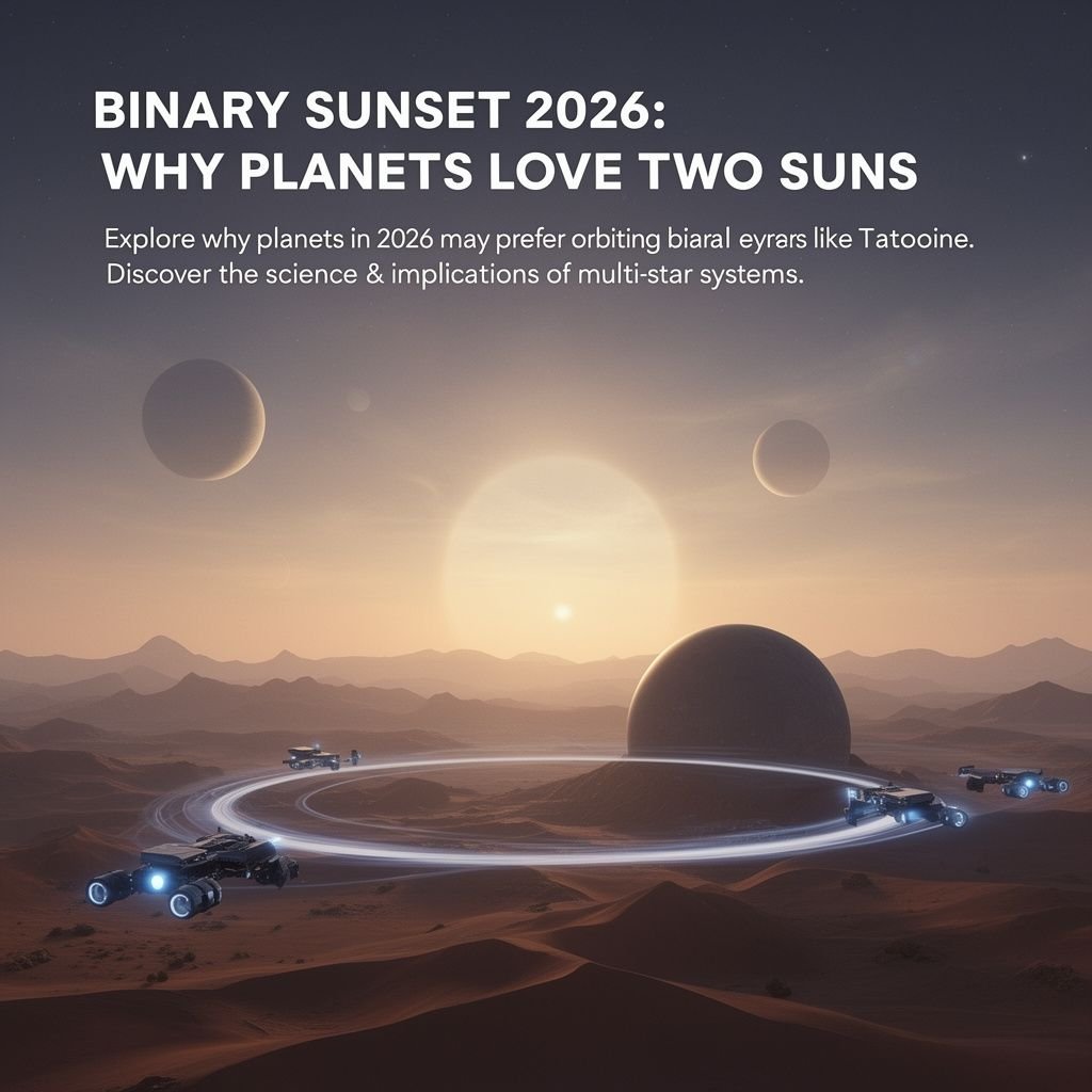 Binary Sunset 2026: Why Planets Love Two Suns