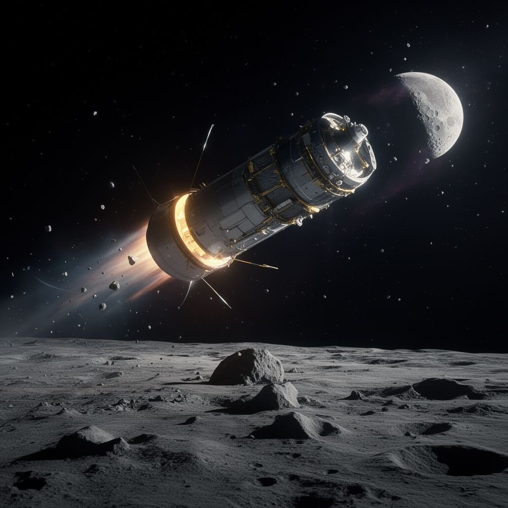 SpaceX Rocket Stage on Lunar Collision Course in 2026?