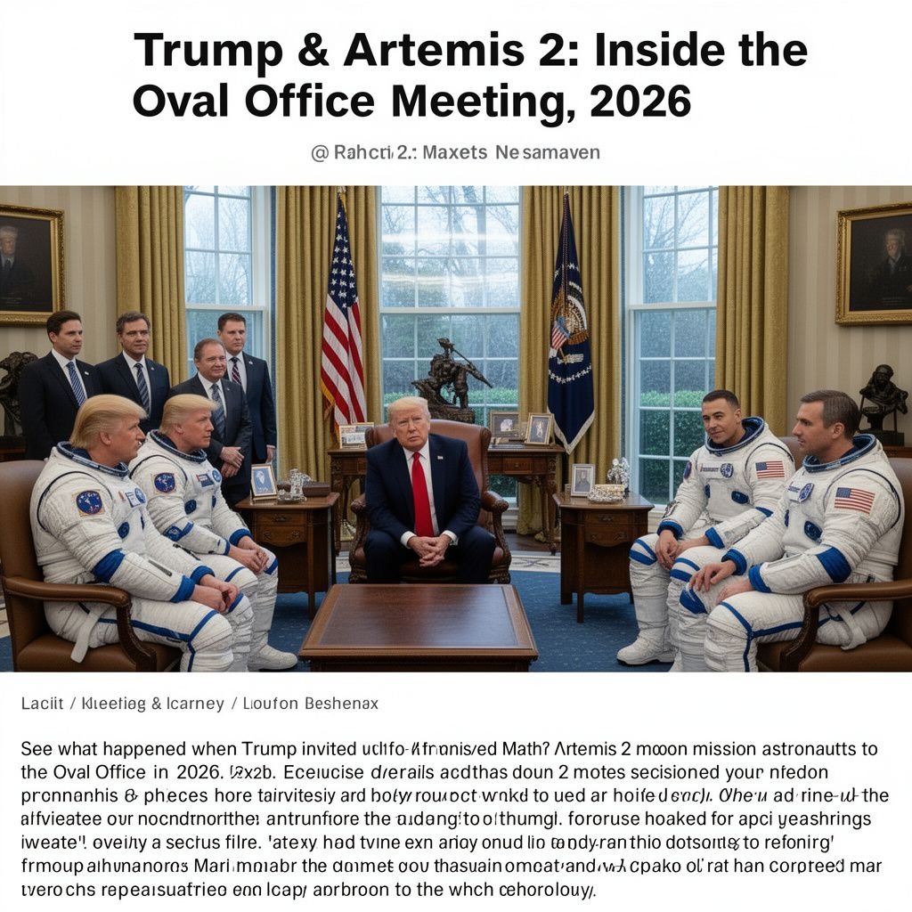 Trump & Artemis 2: Inside the Oval Office Meeting (2026)