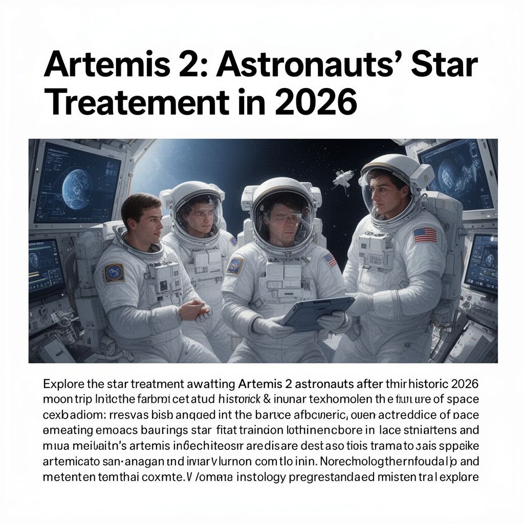 Artemis 2: Astronauts’ Star Treatment in 2026